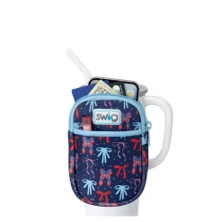 Swig Life Travel Mugs|Drinking Buddies^Miss Independence Mega Mug Pouch