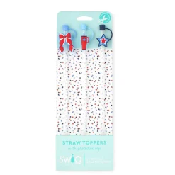 Swig Life Lids, Straws + More|Miss Independence^Miss Independence Straw Topper Set