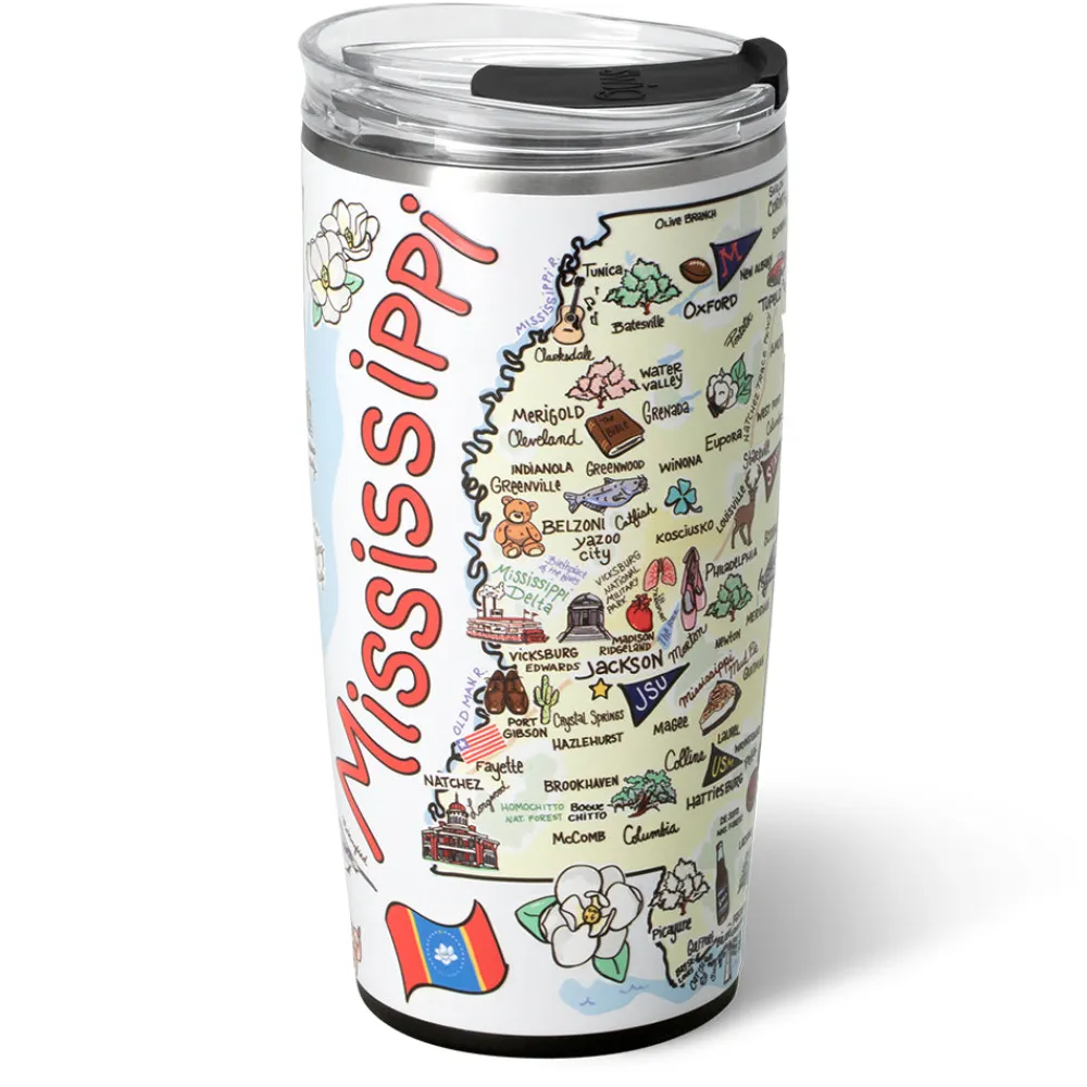 Swig Life Tumblers New Sizes!^Mississippi Tumbler 22oz