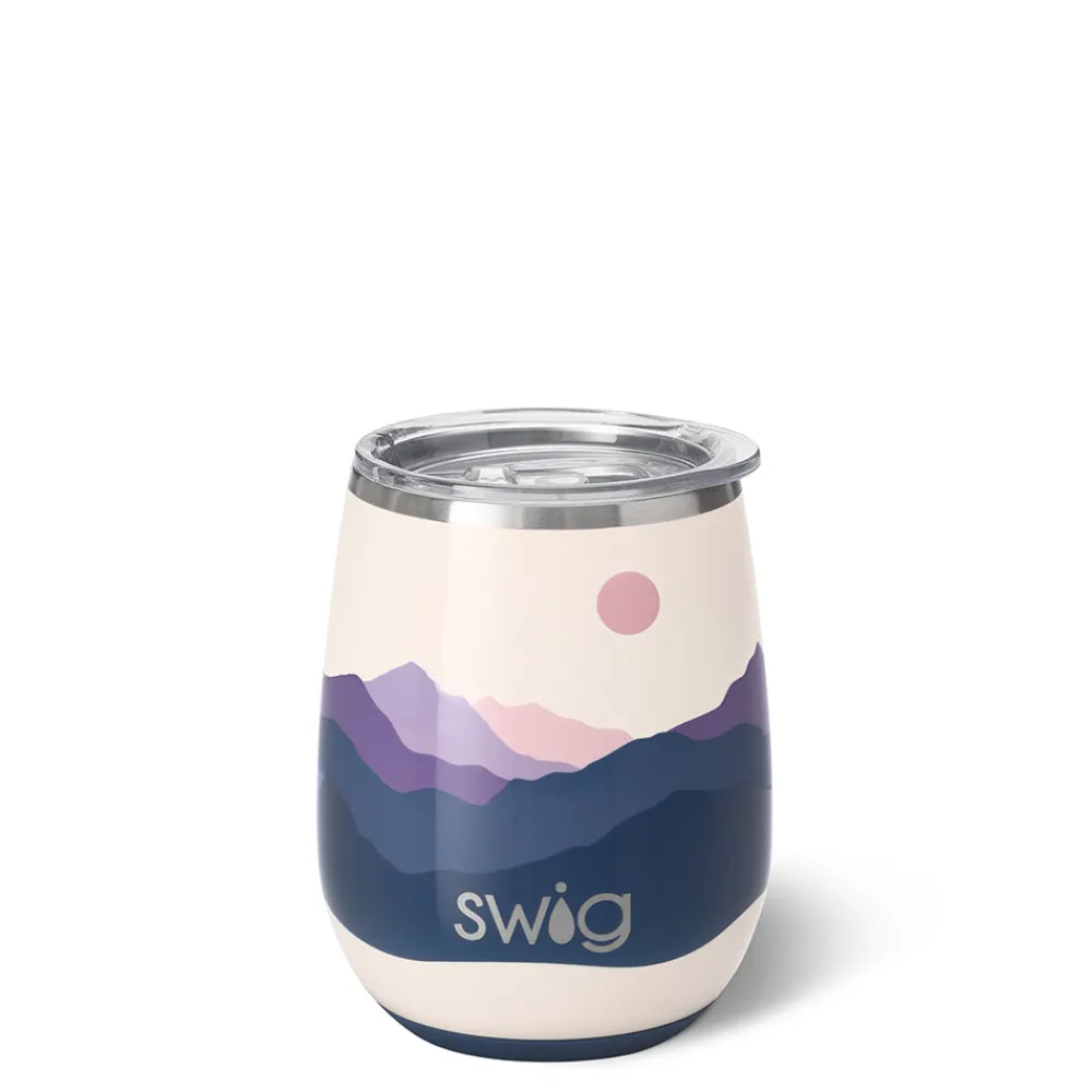 Swig Life Wine + Cocktails|Moon Shine^Moon Shine Stemless Wine 14oz