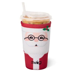 Swig Life Drink Coolies New Sizes!|Mr. Claus^Mr. Claus Large Iced Cup Coolie