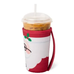 Swig Life Drink Coolies New Sizes!|Mr. Claus^Mr. Claus Medium Iced Cup Coolie
