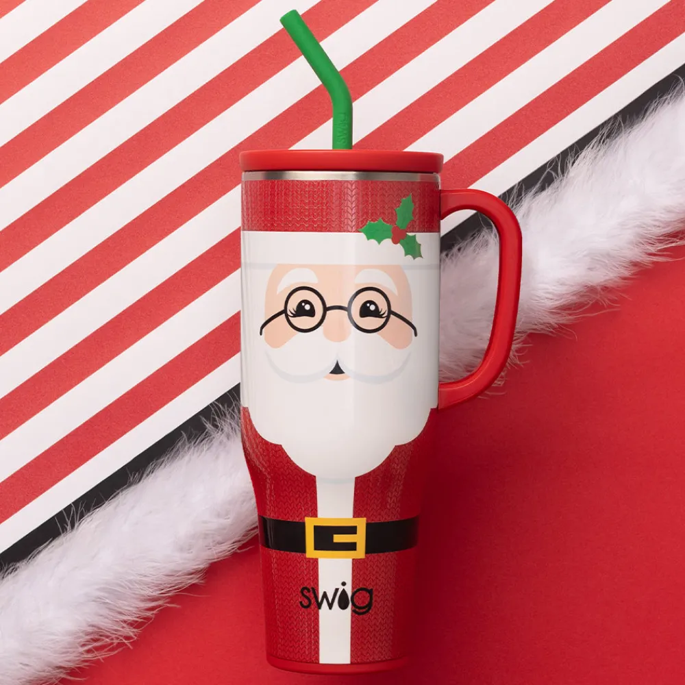 Swig Life Tumblers New Sizes!|Travel Mugs^Mr. Claus Mega Mug 40oz