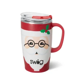 Swig Life Travel Mugs|Mr. Claus^Mr. Claus Travel Mug 18oz