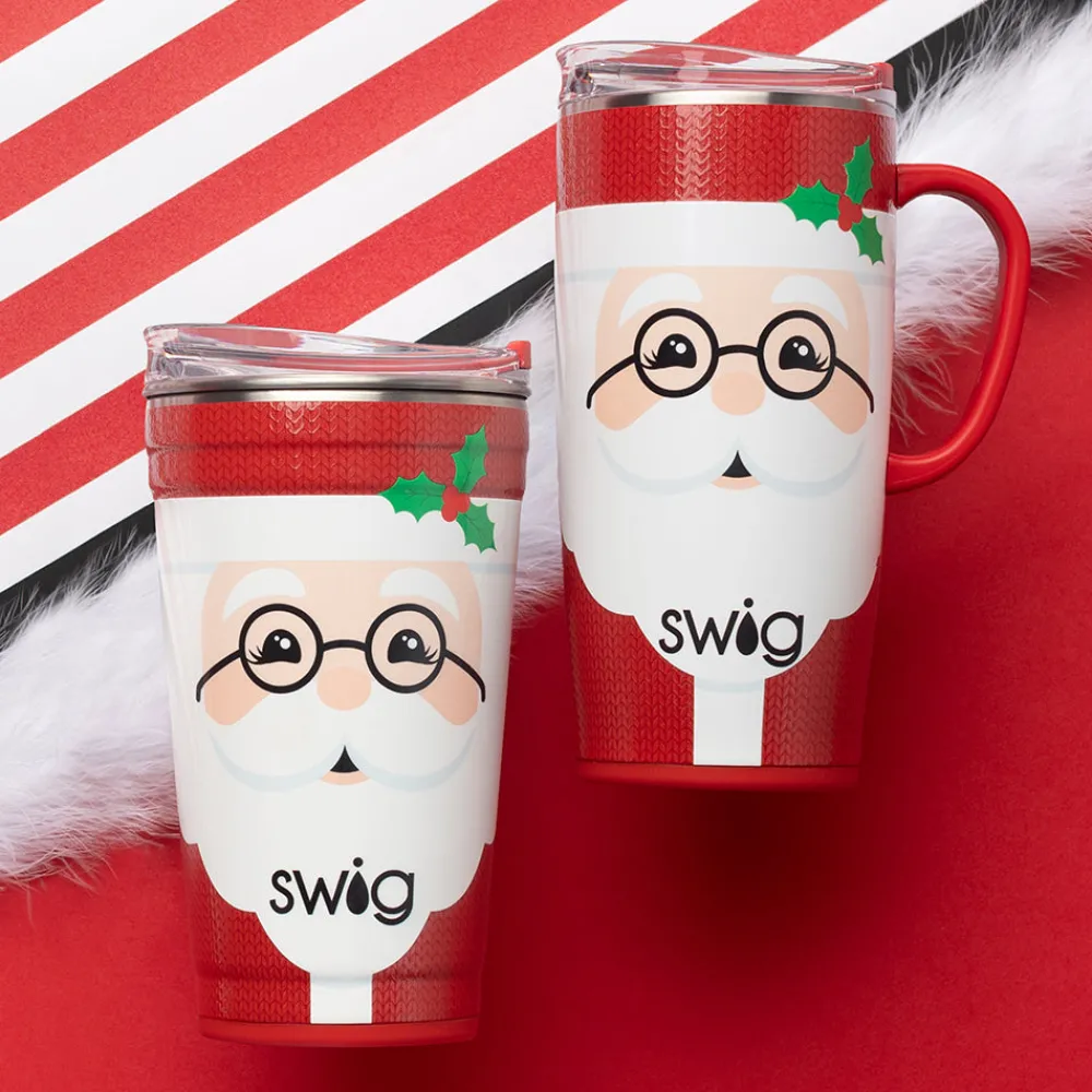 Swig Life Travel Mugs|Mr. Claus^Mr. Claus Travel Mug 22oz