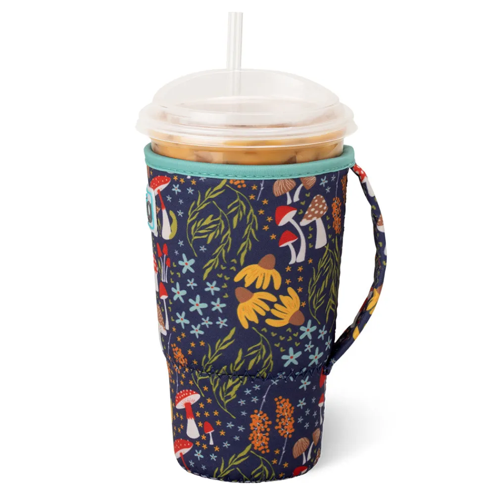 Swig Life Drink Coolies New Sizes!^Mushroom Meadow Large Iced Cup Coolie