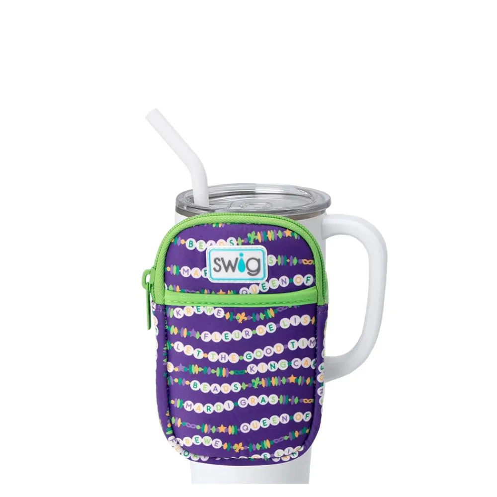 Swig Life Travel Mugs|Drinking Buddies^My Mardi Era Mega Mug Pouch
