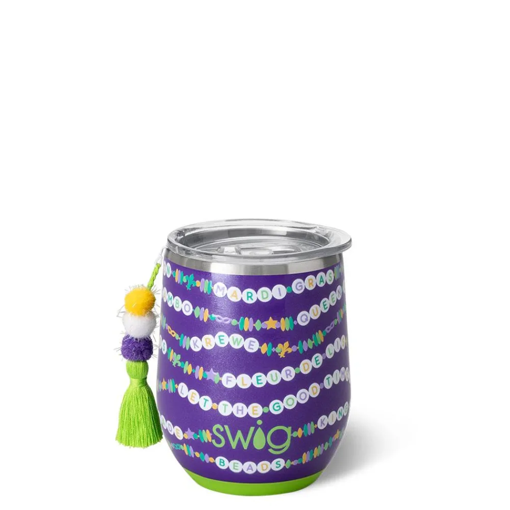 Swig Life Wine + Cocktails|My Mardi Era^My Mardi Era Stemless Wine 12oz