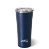 Swig Life Tumblers New Sizes!|Solids^Navy Blue Stainless Steel Tumbler (22oz) -