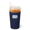 Swig Life Drink Coolies New Sizes!|Gameday^Navy Medium Iced Cup Coolie
