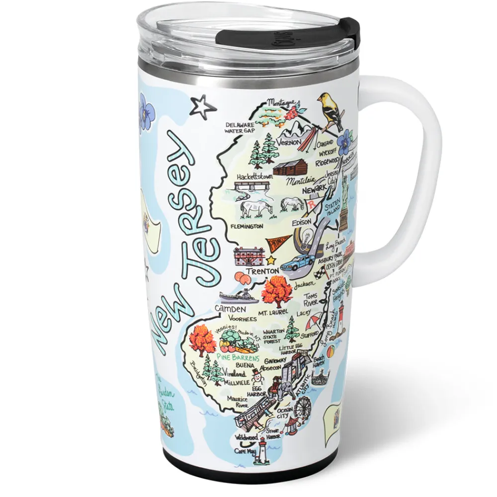 Swig Life Travel Mugs^New Jersey Travel Mug 22oz
