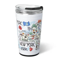 Swig Life Tumblers New Sizes!^New York Party Cup 24oz