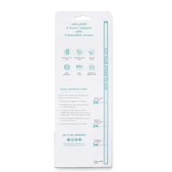 Swig Life Lids, Straws + More|Shell Yeah^Ocean Straw Topper Set -