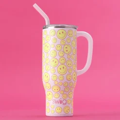 Swig Life Tumblers New Sizes!|Travel Mugs^Oh Happy Day Mega Mug 30oz