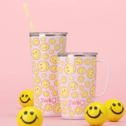 Swig Life Tumblers New Sizes!|Oh Happy Day^Oh Happy Day 22oz Insulated Tumbler -