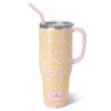 Swig Life Tumblers New Sizes!|Travel Mugs^Oh Happy Day 40oz Mega Mug W/ Handle + Straw -