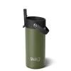 Swig Life Tumblers New Sizes!|Water Bottles^Olive Flip + Sip Slim Tumbler 12oz