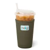 Swig Life Drink Coolies New Sizes!|Gameday^Olive Medium Iced Cup Coolie