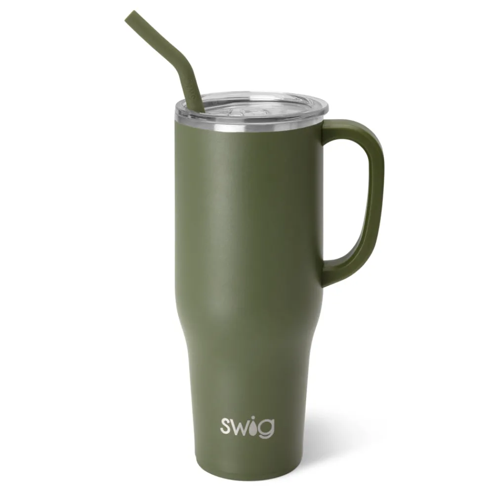 Swig Life Tumblers New Sizes!|Travel Mugs^Olive Mega Mug 40oz