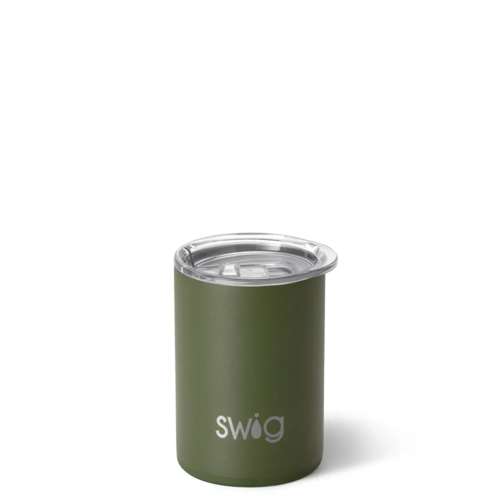 Swig Life Tumblers New Sizes!|Solids^Olive Short Tumbler 12oz