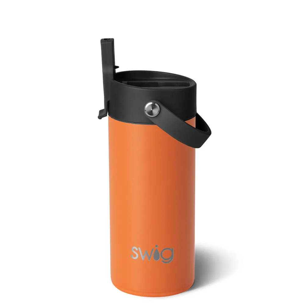 Swig Life Tumblers New Sizes!|Water Bottles^Orange Flip + Sip Slim Tumbler 12oz