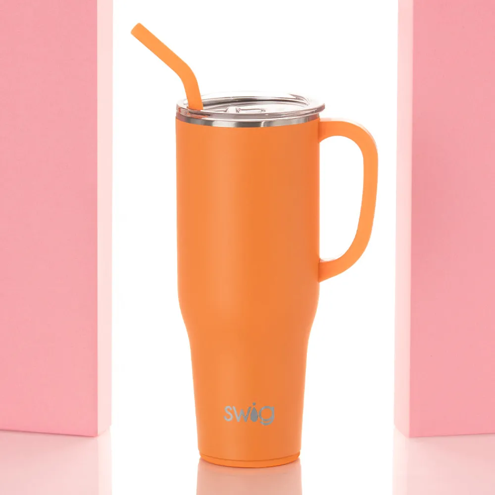 Swig Life Tumblers New Sizes!|Travel Mugs^Orange Mega Mug 40oz