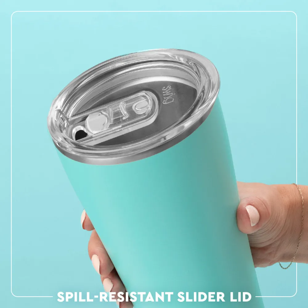Swig Life Tumblers New Sizes!|Solids^32oz Matte Black Insulated Stainless Steel Tumbler -