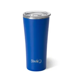 Swig Life Tumblers New Sizes!|Solids^22oz Matte Royal Blue Stainless Steel Tumbler -