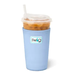 Swig Life Drink Coolies New Sizes!|Shimmers^Periwinkle Medium Iced Cup Coolie