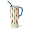 Swig Life Tumblers New Sizes!|Travel Mugs^Pickleball Mega Mug 40oz