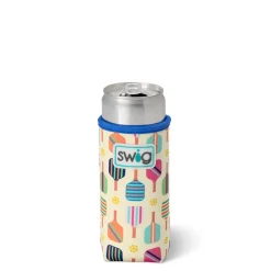Swig Life Drink Coolies New Sizes!|Pickleball^Pickleball Slim Can Coolie