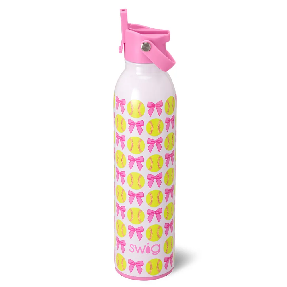Swig Life Water Bottles|Sips For Kids^Pitch Hit Run Flip + Sip Bottle 26oz