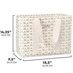 Swig Life Tote Bags New Sizes!|Shimmers^Pretty In Pearl Jumbo Tote Bag
