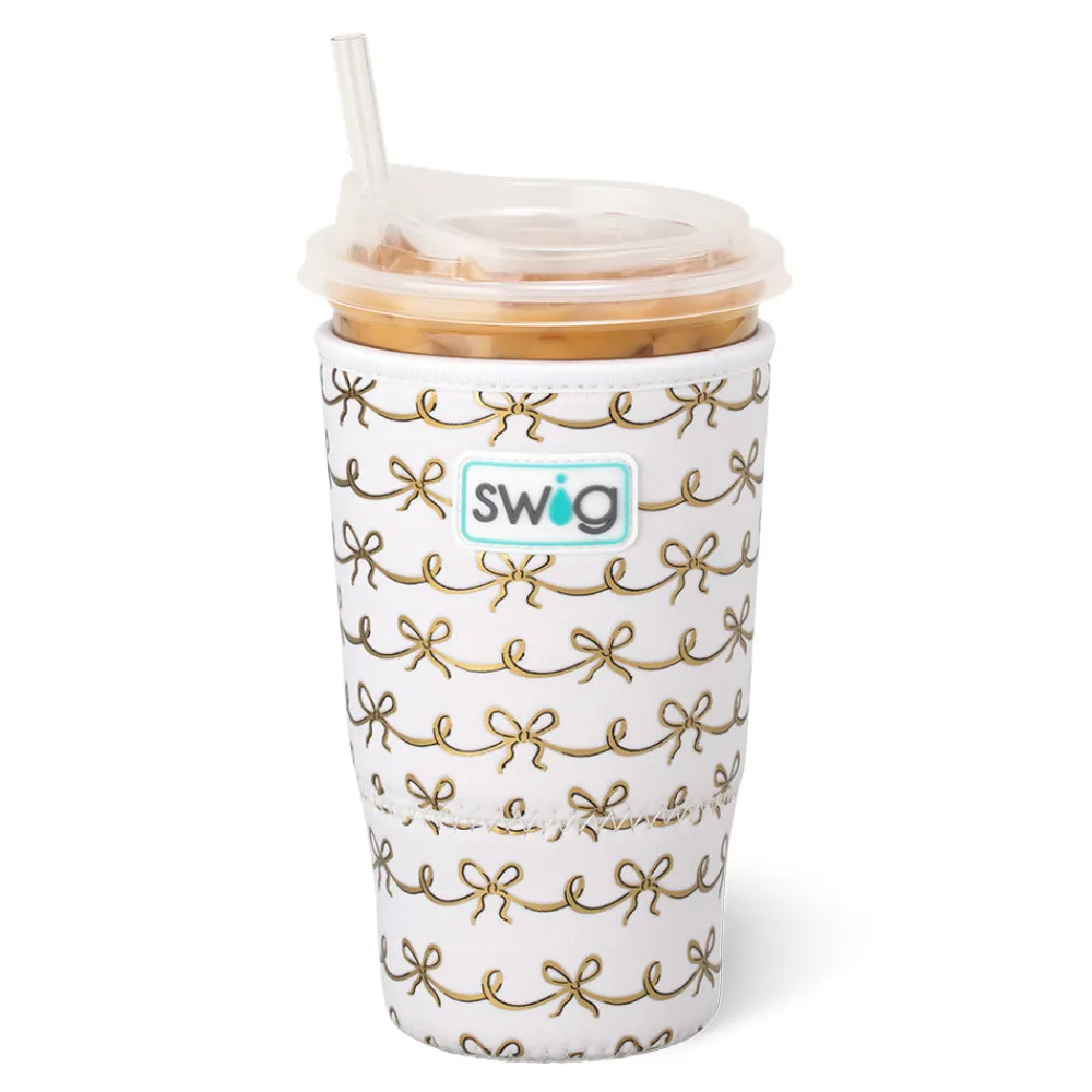 Swig Life Drink Coolies New Sizes!|Shimmers^Pretty In Pearl Large Iced Cup Coolie