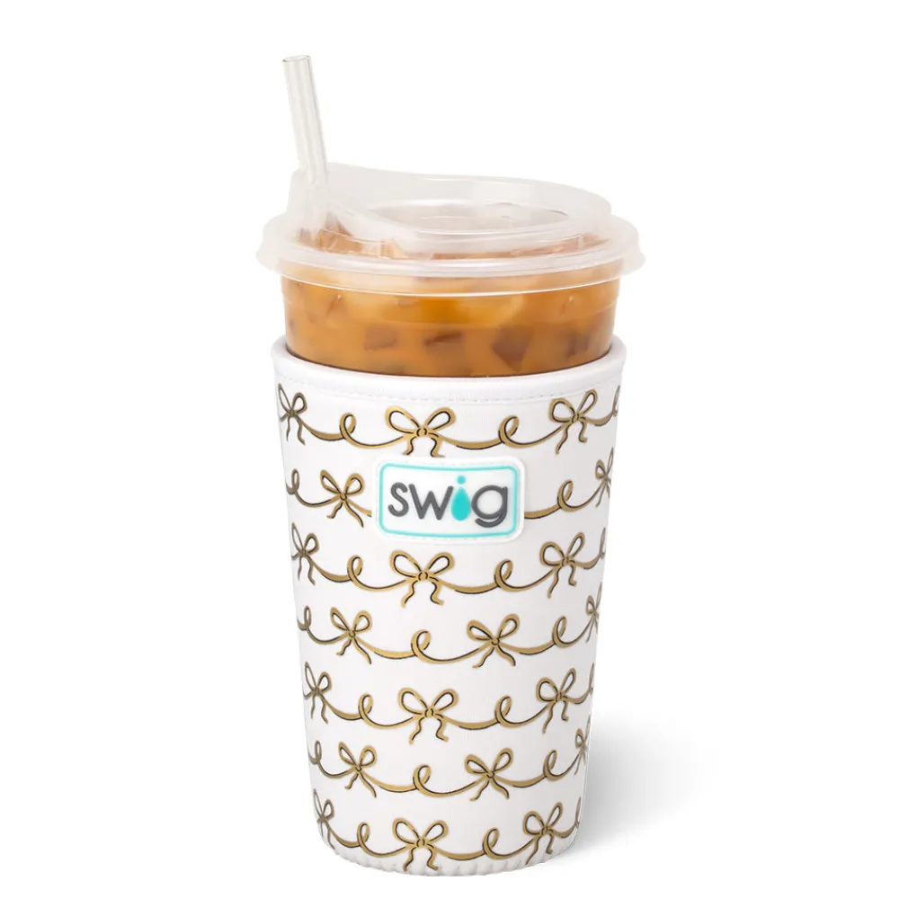 Swig Life Drink Coolies New Sizes!|Shimmers^Pretty In Pearl Medium Iced Cup Coolie