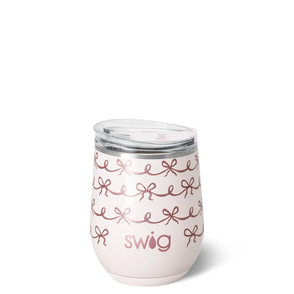 Swig Life Wine + Cocktails|Pretty In Pink^Pretty In Pink Stemless Wine 12oz