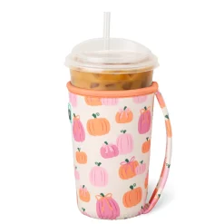 Swig Life Drink Coolies New Sizes!|Pumpkins And Bows Best Seller!^Pumpkins and Bows Medium Iced Cup Coolie
