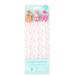 Swig Life Lids, Straws + More|Pumpkins And Bows Best Seller!^Pumpkins and Bows Straw Topper Set