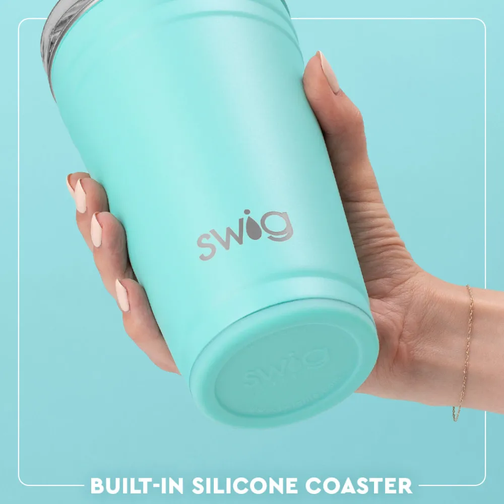 Swig Life Tumblers New Sizes!|Solids^Red 24oz Insulated Party Cup -
