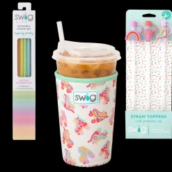 Swig Life Drink Coolies New Sizes!|Roller Rink^Roller Rink Accessory Bundle