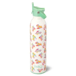 Swig Life Water Bottles|Sips For Kids^Roller Rink Flip + Sip Bottle 26oz