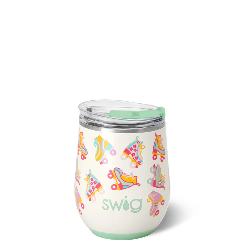 Swig Life Wine + Cocktails|Roller Rink^Roller Rink Stemless Wine 12oz