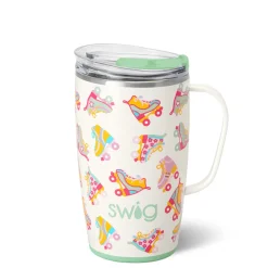 Swig Life Travel Mugs|Roller Rink^Roller Rink Travel Mug 18oz
