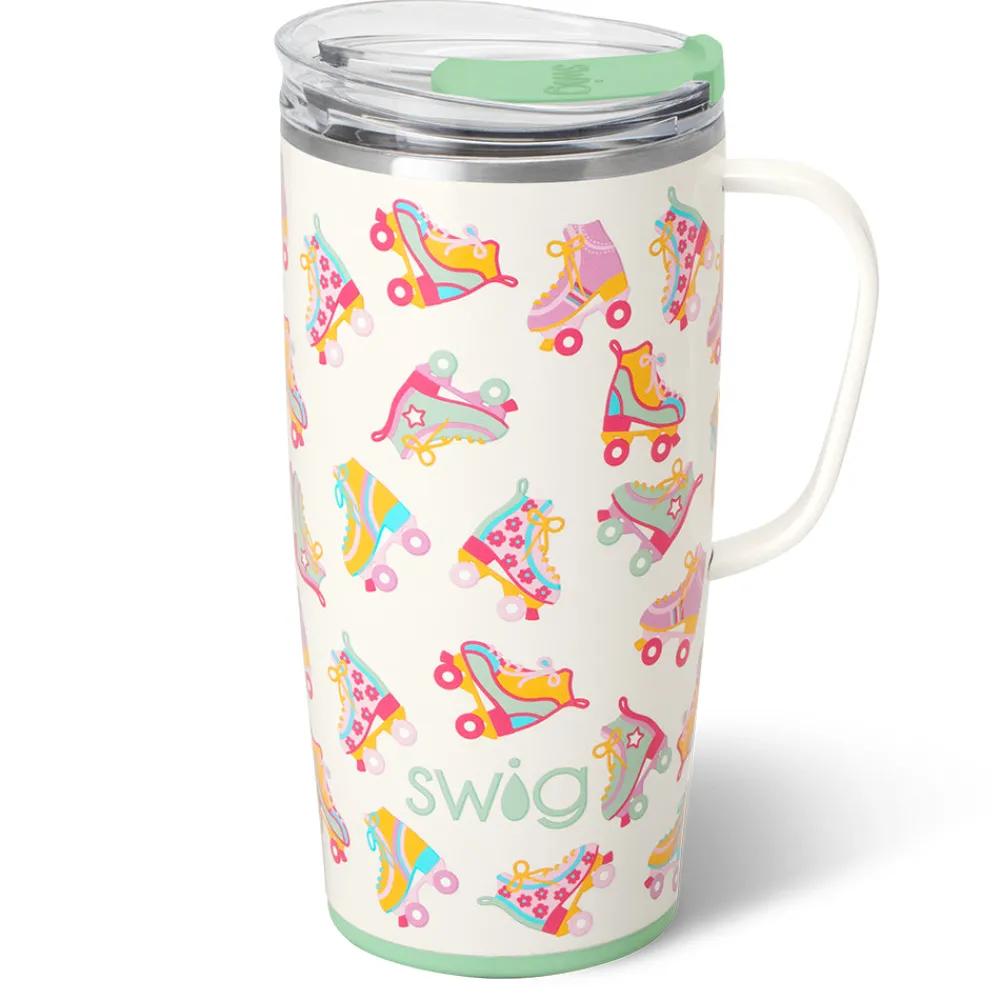 Swig Life Travel Mugs|Roller Rink^Roller Rink Travel Mug 22oz