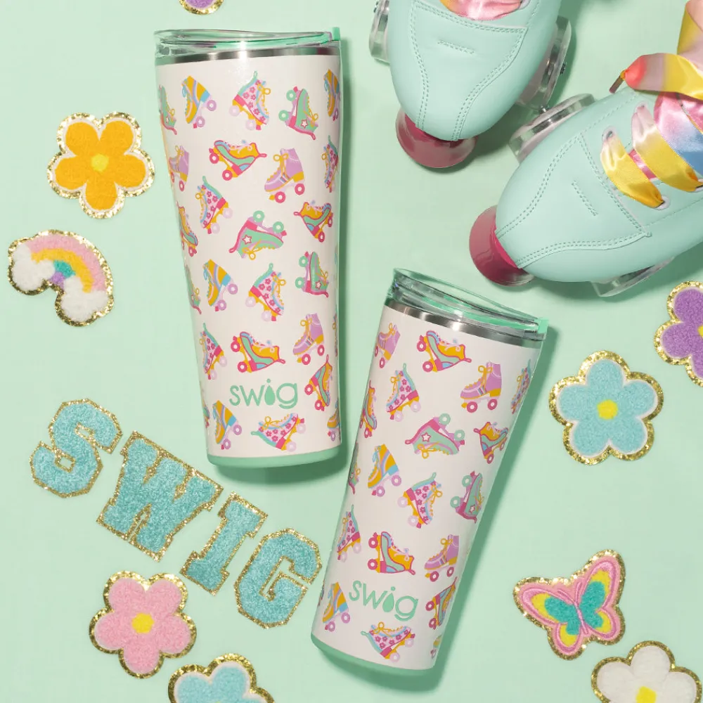 Swig Life Tumblers New Sizes!|Roller Rink^Roller Rink Tumbler 32oz