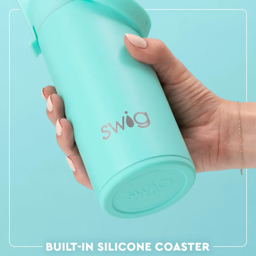 Swig Life Tumblers New Sizes!|Water Bottles^Royal Flip + Sip Slim Tumbler (12oz)-