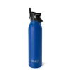 Swig Life Water Bottles|Solids^Royal Flip + Sip Water Bottle (20oz) -