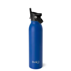 Swig Life Water Bottles|Solids^Royal Flip + Sip Water Bottle (20oz) -