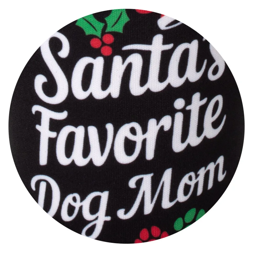 Swig Life Drink Coolies New Sizes!|Santa's Favorite Dog Mom^Santa's Favorite Dog Mom Medium Iced Cup Coolie
