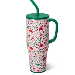 Swig Life Tumblers New Sizes!|Travel Mugs^Santa's Scrubs Mega Mug 40oz